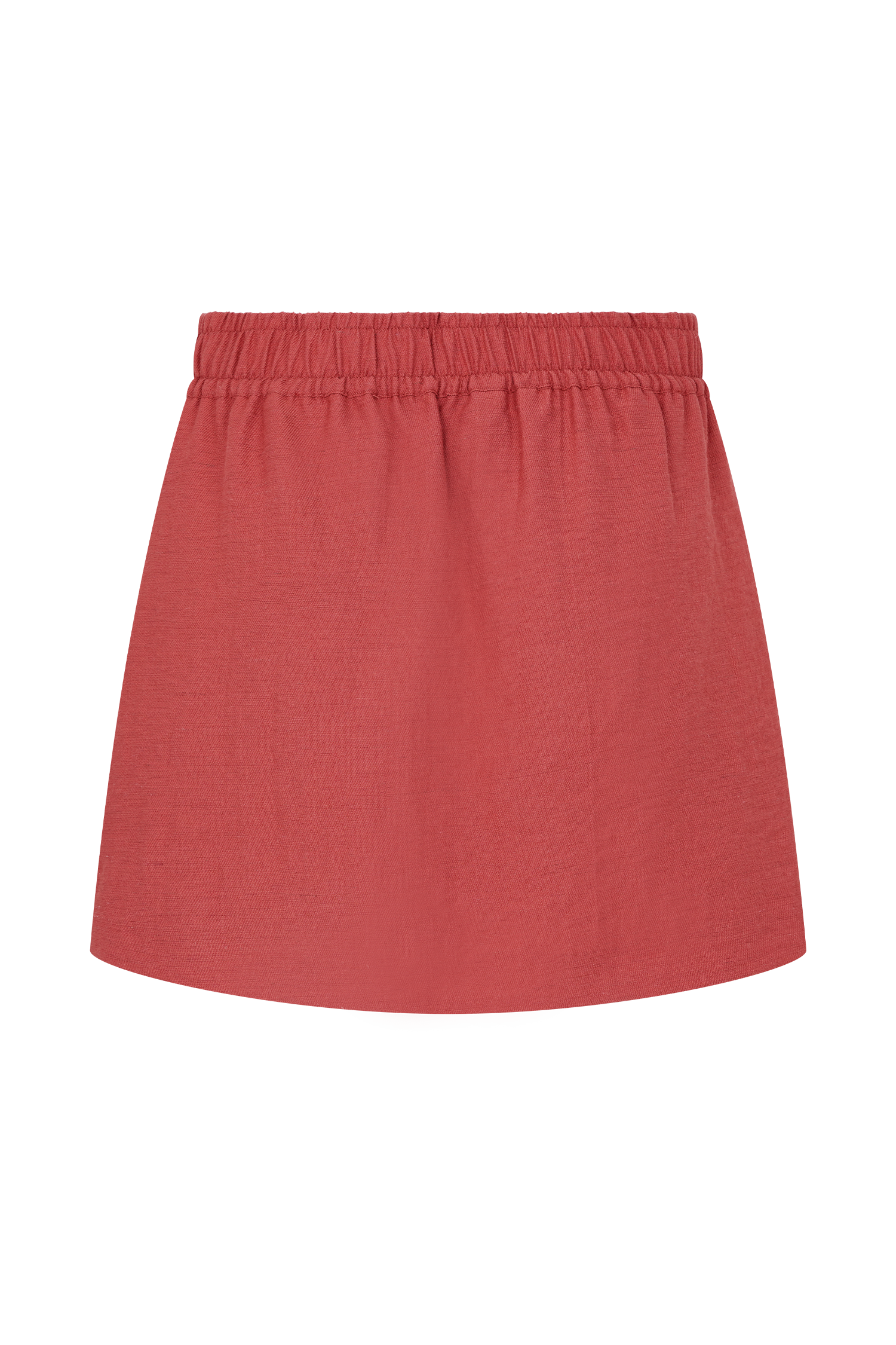 Kallie Linen Skort - Burnt Rose